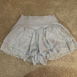 Aerie Soft Blue Fabric Detail